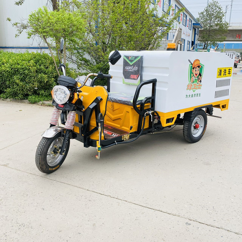 济南电动三轮高压清洗车CX700B（铁镀锌箱体）